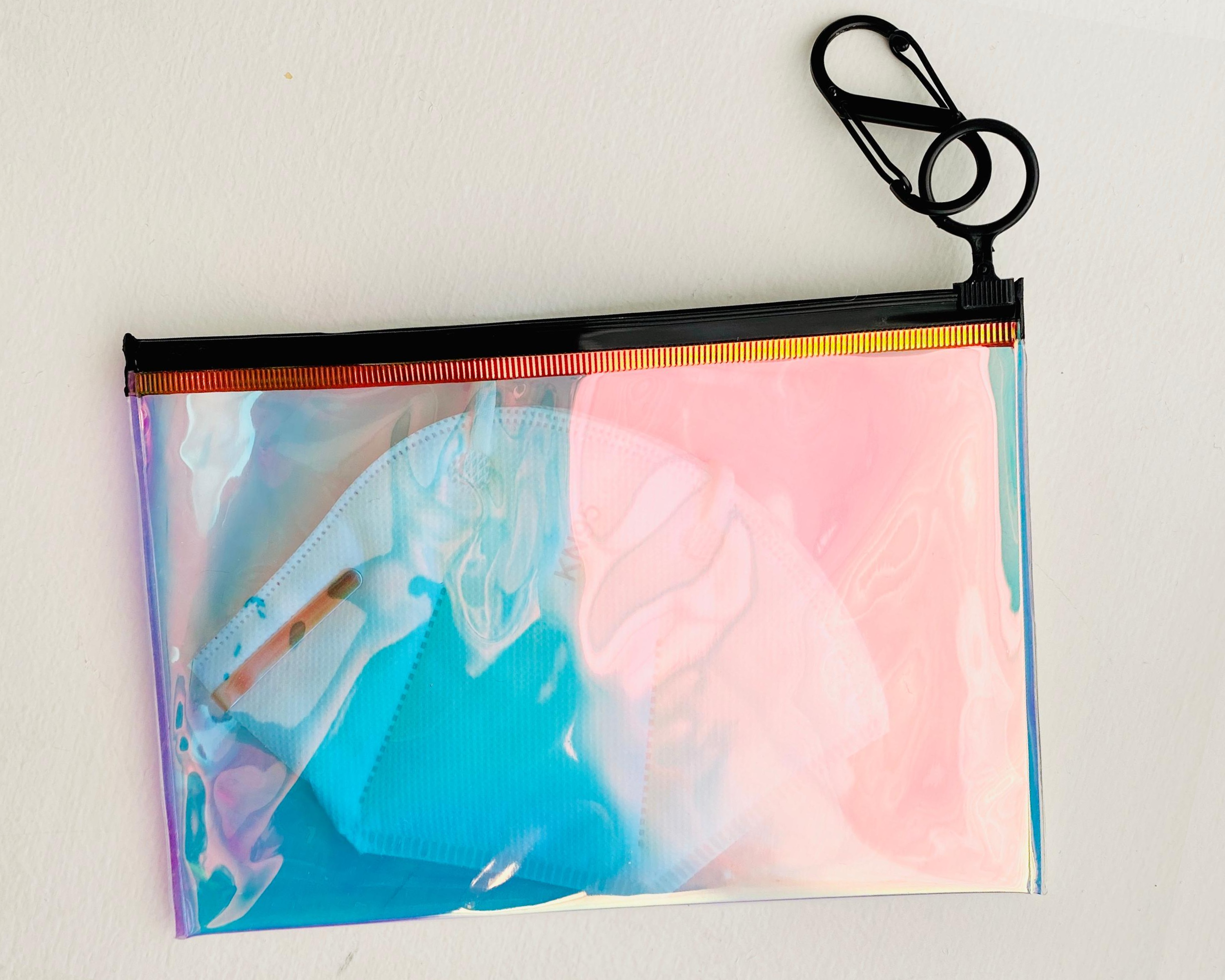 PVC Transparent Pouch 3pc Set