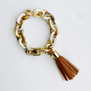 Chain Link Wristlet Key Chain