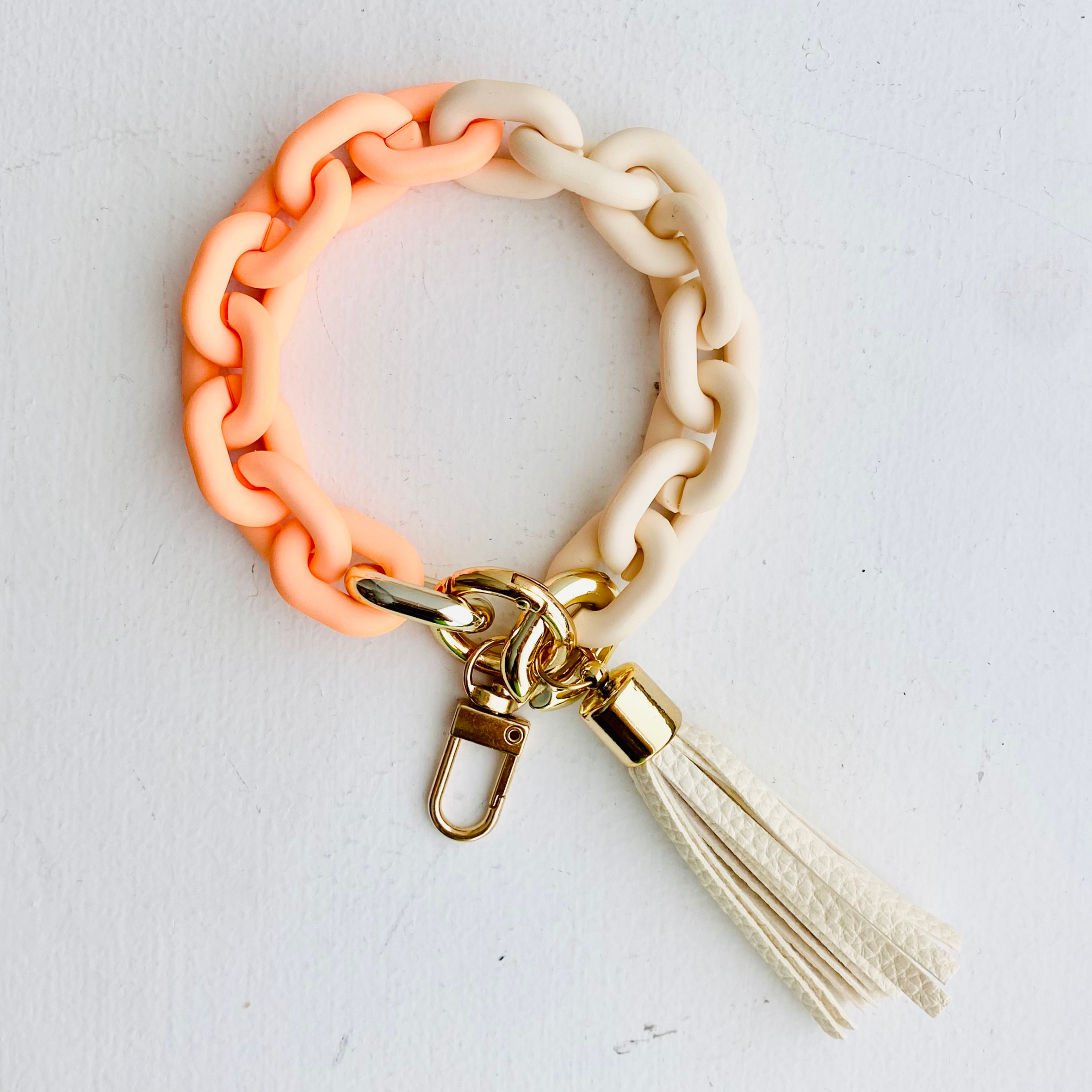 Chain Link Wristlet Key Chain
